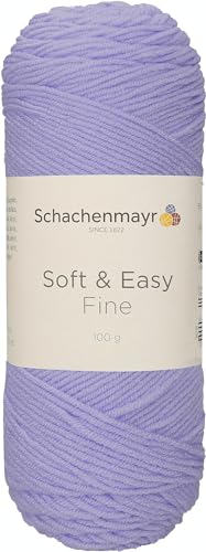 Schachenmayr Soft & Easy Fine, 100G flieder Handstrickgarne von Schachenmayr since 1822