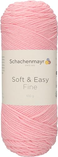Schachenmayr Soft & Easy Fine, 100G rosa Handstrickgarne von Schachenmayr since 1822