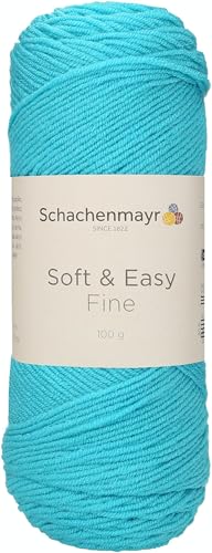 Schachenmayr Soft & Easy Fine, 100G türkis Handstrickgarne von Schachenmayr since 1822