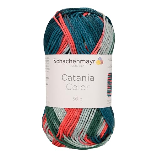 Schachenmayr Strickwolle Catania Color 50g aus Baumwolle Handarbeit Strickgarn Farbe 00239 von Schachenmayr