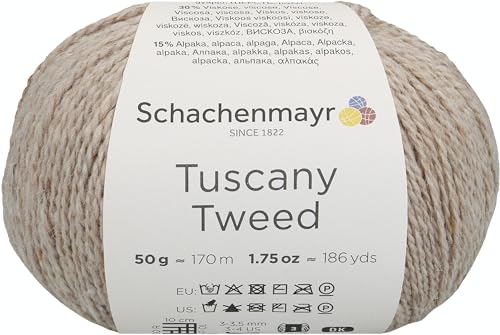 Schachenmayr Tuscany Tweed, 50G hanf Handstrickgarne von Schachenmayr since 1822