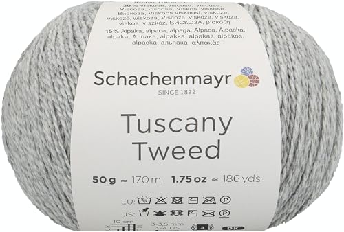 Schachenmayr Tuscany Tweed, 50G silber Handstrickgarne von Schachenmayr since 1822