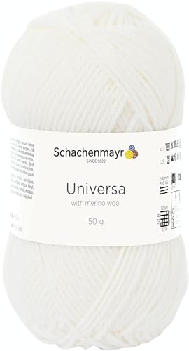 Schachenmayr Universa, 50G wollweiß Handstrickgarne von Schachenmayr since 1822