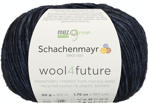 Schachenmayr Wool4Future, 50G indigo Handstrickgarne von Schachenmayr since 1822