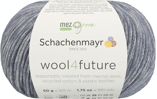 Schachenmayr Wool4Future, 50G polar blue Handstrickgarne von Schachenmayr since 1822