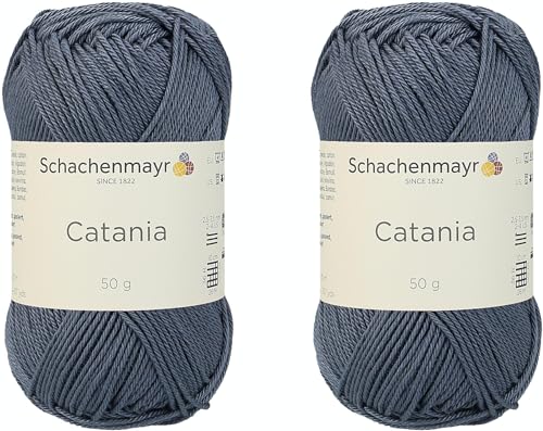 Schachenmayr Catania, Twins graphit Handstrickgarne von Schachenmayr since 1822