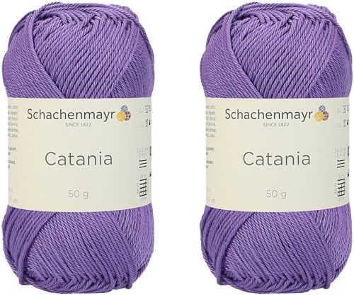 Schachenmayr Catania, Twins violett Handstrickgarne von Schachenmayr since 1822