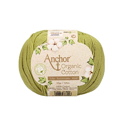 Anchor Organic Cotton 4-fädig ca. 125 m 03722 pistachio 50 g von Schachenmayr