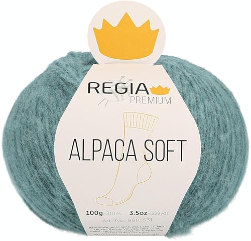 Schachenmayr Regia Premium Alpaca Soft, 100G salbei Handstrickgarne Schachenmayr Regia Premium Alpaca Soft, 100G salbei Handstrickgarne von Regia