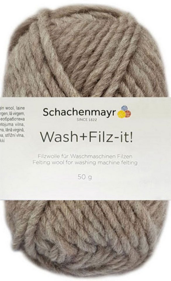 Schachenmayr 50 Gramm Schachenmayr Wash + Filz Uni oder Color Farbauswahl Häkelwolle Schachenmayr 50 Gramm Schachenmayr Wash + Filz Uni oder Color Farbauswahl Häkelwolle von Schachenmayr