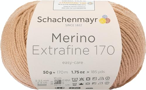 Schachenmayr Merino Extrafine 170, 50G kamel Handstrickgarne von Schachenmayr since 1822