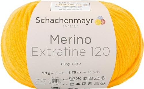 Schachenmayr Merino Extrafine 120 9807552-00121 maracuja Handstrickgarn, Schurwolle Schachenmayr Merino Extrafine 120 9807552-00121 maracuja Handstrickgarn, Schurwolle von Schachenmayr since 1822