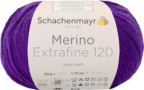 Schachenmayr Merino Extrafine 120 9807552-00148 clematis Handstrickgarn, Schurwolle Schachenmayr Merino Extrafine 120 9807552-00148 clematis Handstrickgarn, Schurwolle von Schachenmayr since 1822