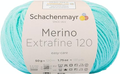 Schachenmayr Merino Extrafine 120 9807552-00167 mint Handstrickgarn, Schurwolle Schachenmayr Merino Extrafine 120 9807552-00167 mint Handstrickgarn, Schurwolle von Schachenmayr since 1822
