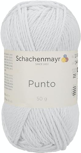 Schachenmayr Punto, 50G weiß Handstrickgarne von Schachenmayr since 1822
