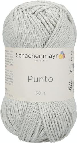 Schachenmayr Punto, 50G hellgrau meliert Handstrickgarne von Schachenmayr since 1822