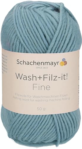 Schachenmayr Wash+Filz-It! Fine, 50G aqua Filzgarne von Schachenmayr since 1822