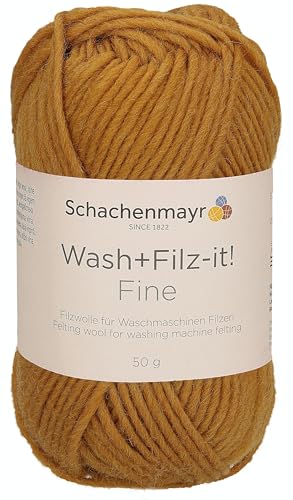 Schachenmayr Wash+Filz-It! Fine, 50G gold Filzgarne von Schachenmayr since 1822