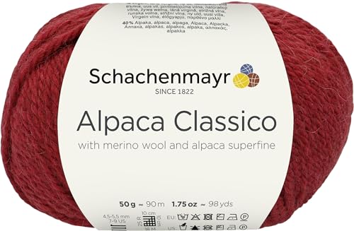 Schachenmayr Alpaca Classico 9807369-00035 himbeer Handstrickgarn von Schachenmayr since 1822