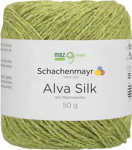 Schachenmayr Alva Silk, 50G apfel Handstrickgarne von Schachenmayr since 1822