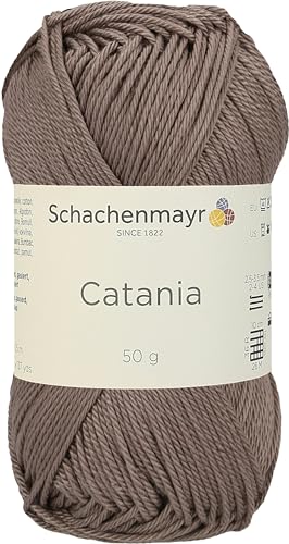 Schachenmayr Catania 9801210-00161 teddy Handstrickgarn, Häkelgarn, Baumwolle von Schachenmayr
