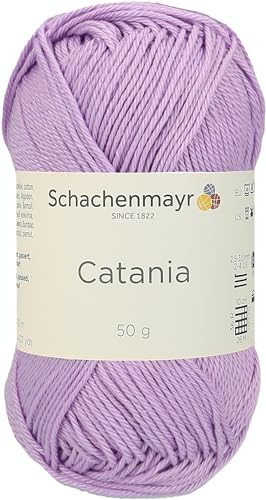 Schachenmayr Catania 9801210-00226 flieder Handstrickgarn, Häkelgarn, Baumwolle von Schachenmayr