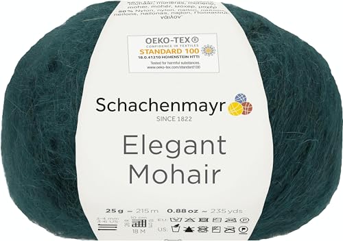 Schachenmayr Elegant Mohair, 25G Petrol Handstrickgarne von Schachenmayr since 1822