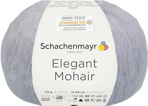Schachenmayr Elegant Mohair, 25G silber Handstrickgarne von Schachenmayr since 1822