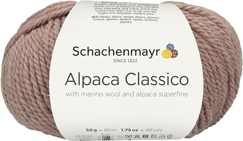 Schachenmayr Alpaca Classico, 50G rosé Handstrickgarne von Schachenmayr since 1822