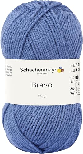 Schachenmayr Bravo 9801211-08362 airforce Handstrickgarn, Häkelgarn von Schachenmayr since 1822