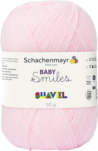 Schachenmayr Suavel, 50G Baby rosa Handstrickgarne von Schachenmayr since 1822