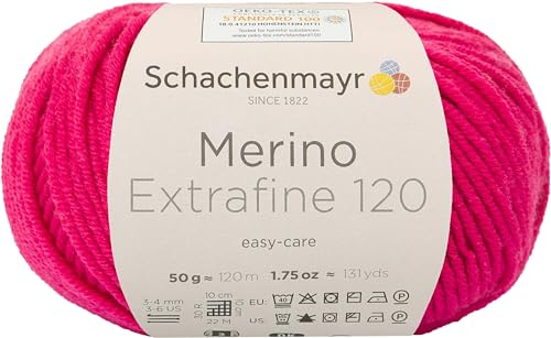 Schachenmayr Merino Extrafine 120, 50G Cyclamen Handstrickgarne von Schachenmayr since 1822