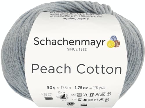 Schachenmayr Peach Cotton, 50G light denim Handstrickgarne von Schachenmayr since 1822