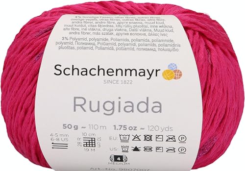 Schachenmayr Rugiada, 50G Fuchsia Handstrickgarne von Schachenmayr since 1822