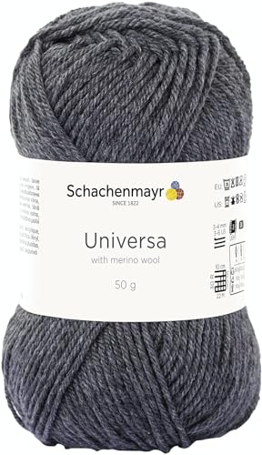 Schachenmayr Universa, 50G grau Melange Handstrickgarne von Schachenmayr since 1822