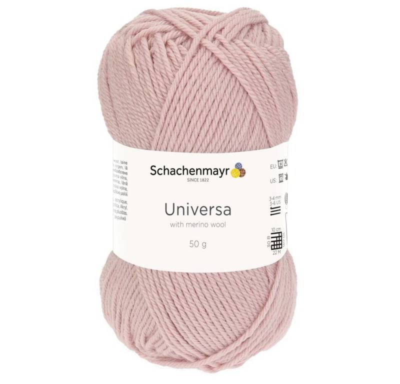 Schachenmayr Wolle Universa klassisches Schurwollmischgarn zum Stricken und Häkeln Häkelwolle, 125,00 m (50g Wolle zum Stricken und Häkeln mit Schurwolle, Strickgarn, Strickwolle, Handstrickgarn), Ganzjahresgarn von Schachenmayr