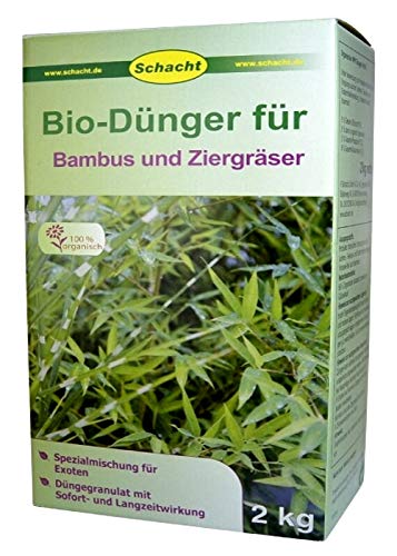 SCHACHT BIO-Dünger für Bambus, Ziergräser 2 kg von Schacht