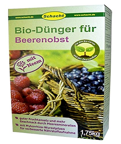 SCHACHT BIO-Dünger für Beerenobst organisch 1,75 kg von Schacht