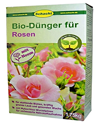 SCHACHT BIO Dünger für Rosen organisch 1,75 kg von Schacht