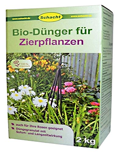 SCHACHT BIO-Dünger für Zierpflanzen Stauden organisch 2 kg von Schacht