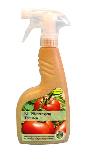 Schacht Bio-Pflanzenspray für Tomaten, 500 ml Pumpsprüh-flasche von Schacht