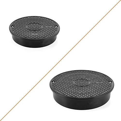 Schachtabdeckung DN 315, DN400 Teleskopabdeckung Kanaldeckel A15 Befahrbar (DN 400-400 mm) von Schacht