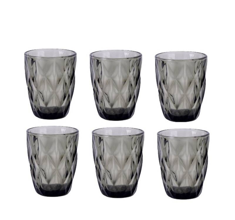 Schäfer Elektronik Gläser-Set 6er Wasserglas Set Diamond 260 ml für stilvollen Trinkgenuss, 6-teilig Schäfer Elektronik Gläser-Set 6er Wasserglas Set Diamond 260 ml für stilvollen Trinkgenuss, 6-teilig von Schäfer Elektronik