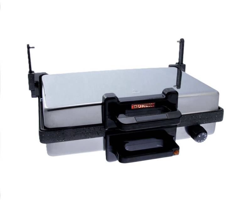 Schäfer Elektronik Kontaktgrill Multigrill 2100W~ 230V, 50Hz mit 4-facher Granitbeschichtung von Schäfer Elektronik