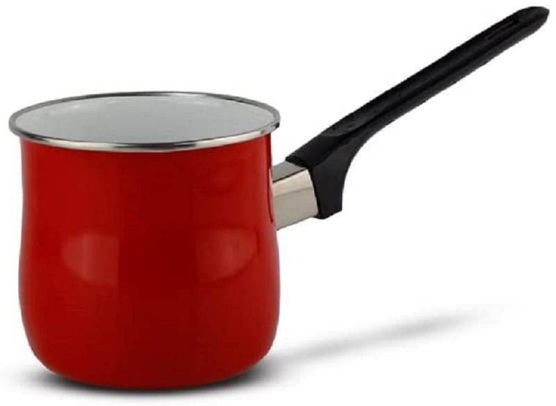 Schäfer Elektronik Milchtopf 0,55 Liter Mokkakocher Milchtopf 12389 Metallic-Rot von Schäfer Elektronik