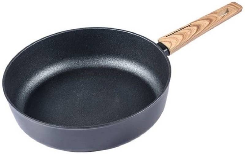 Schäfer Elektronik Schmortopf Schmorpfanne Ø 28 cm "Maple Wood" Pfanne 12305 von Schäfer Elektronik