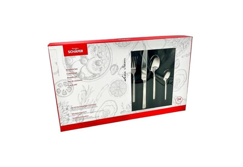 Schäfer Besteck-Set 24-tlg. Menübesteck-Set (24-tlg) von Schäfer