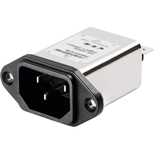 Schaffner FN 9222-3-06 FN 9222-3-06 Netzfilter mit Kaltgerätebuchse 250 V/AC 3 A 2.5 mH (B x H) 48 mm x 22.5 mm 1 St. von Schaffner