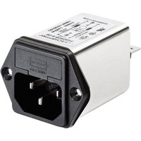 Schaffner FN 9260-1-06 FN 9260-1-06 Netzfilter mit Kaltgerätebuchse 250 V/AC 1A 5.3 mH (B x H) 46mm von Schaffner