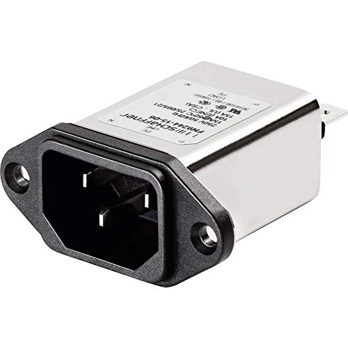 Schaffner FN9244-1-06 FN9244-1-06 Netzfilter mit Kaltgerätebuchse 250 V/AC 1 A (L x B) 48 mm x 22.5 mm 1 St. von Schaffner